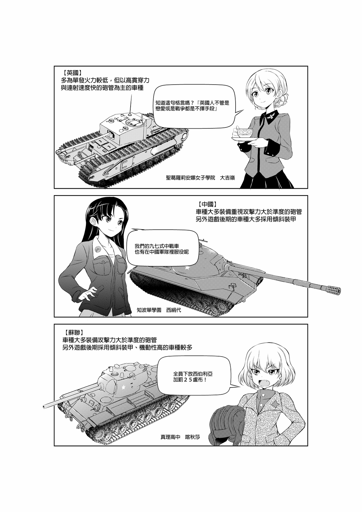 Girls und panzer манга на русском читать фото 4