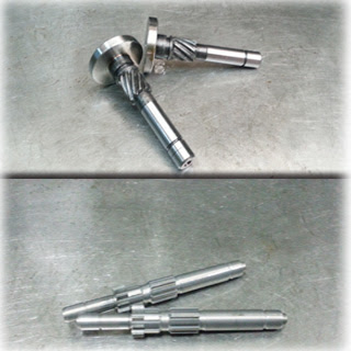 傳動軸整直加工