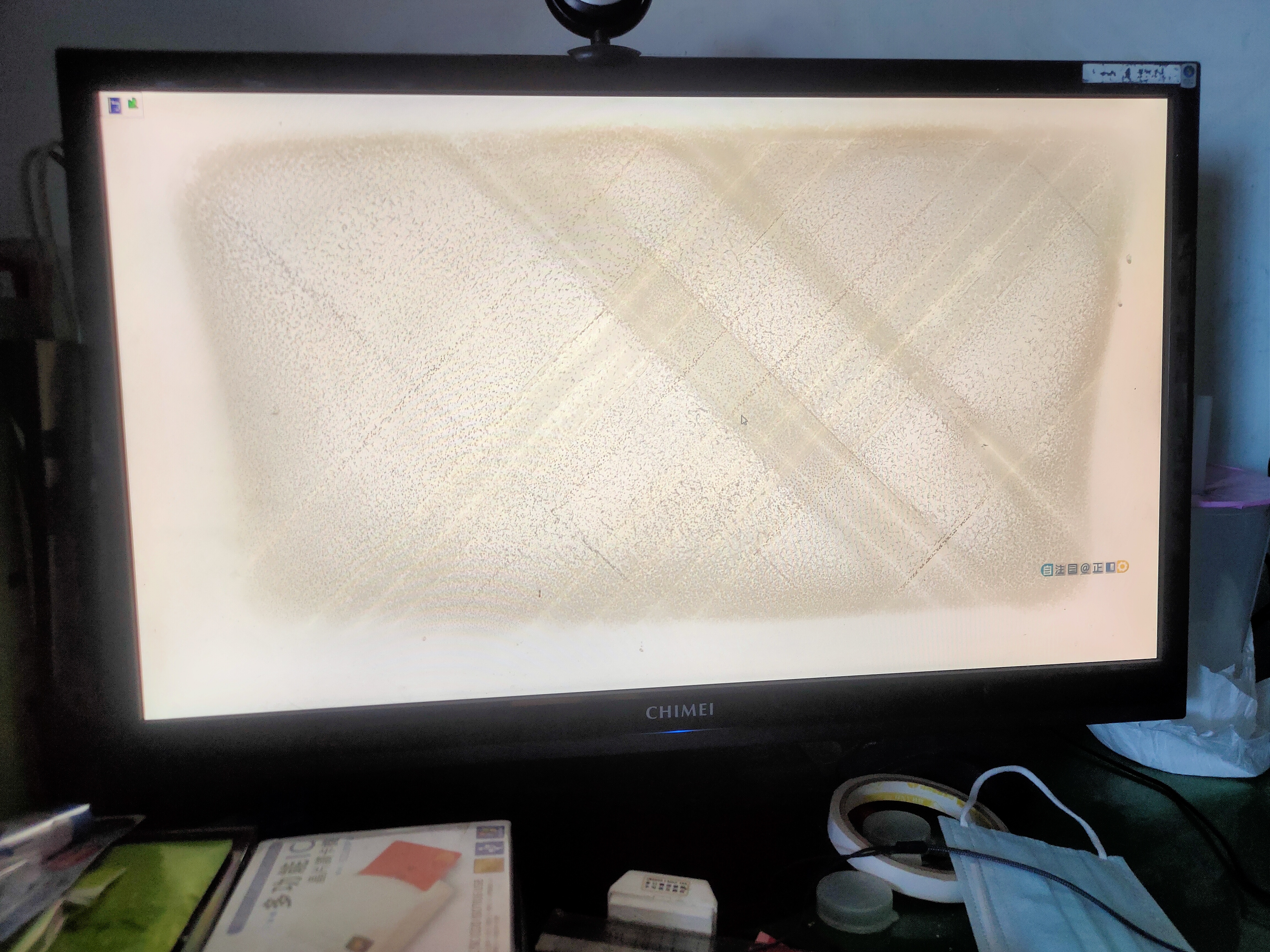 [求助] 這是螢幕要壞掉了嗎？