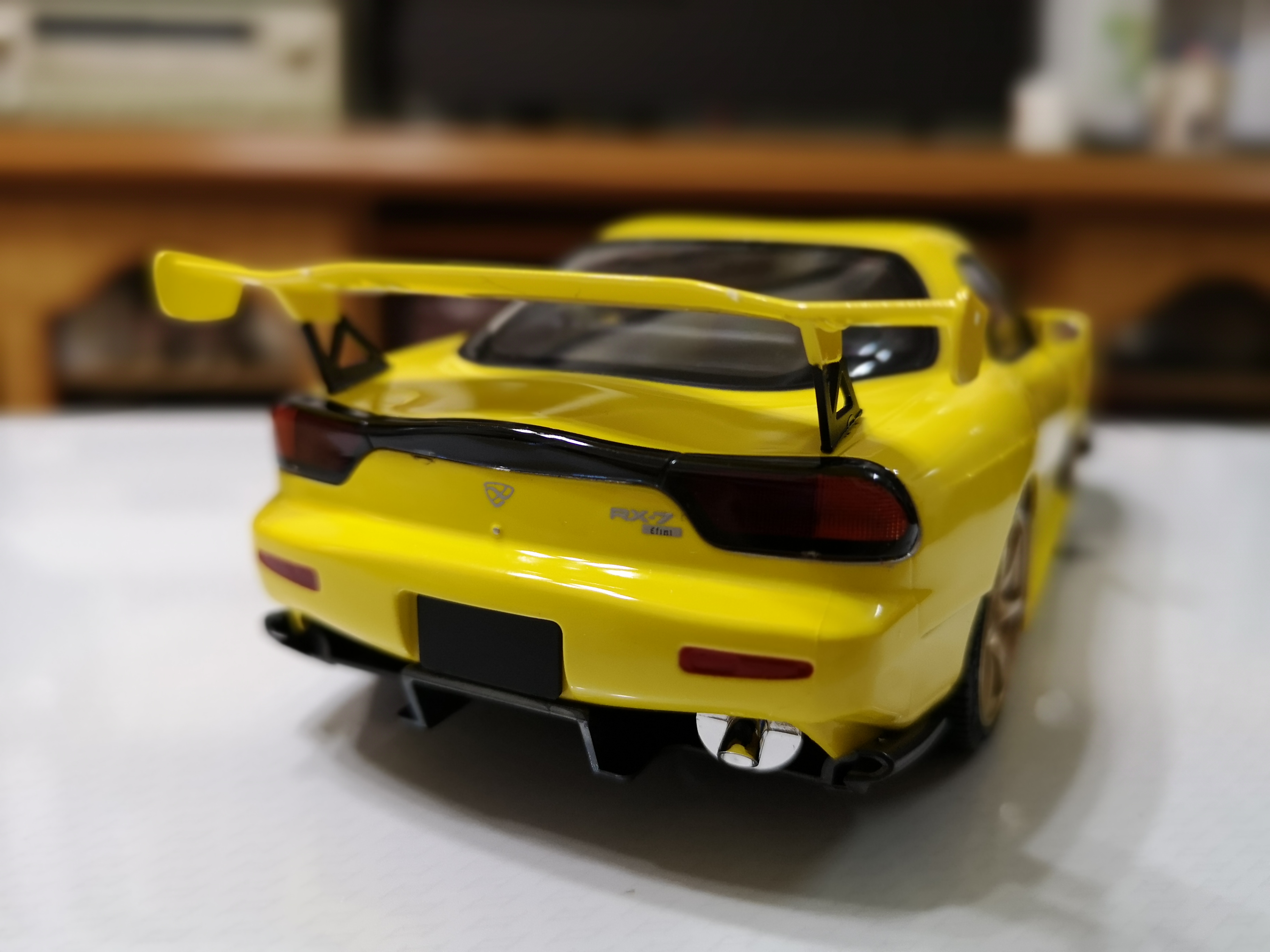 作品分享 1 24 高橋啟介rx7 最終式樣 模型技術與資訊哈啦板 巴哈姆特